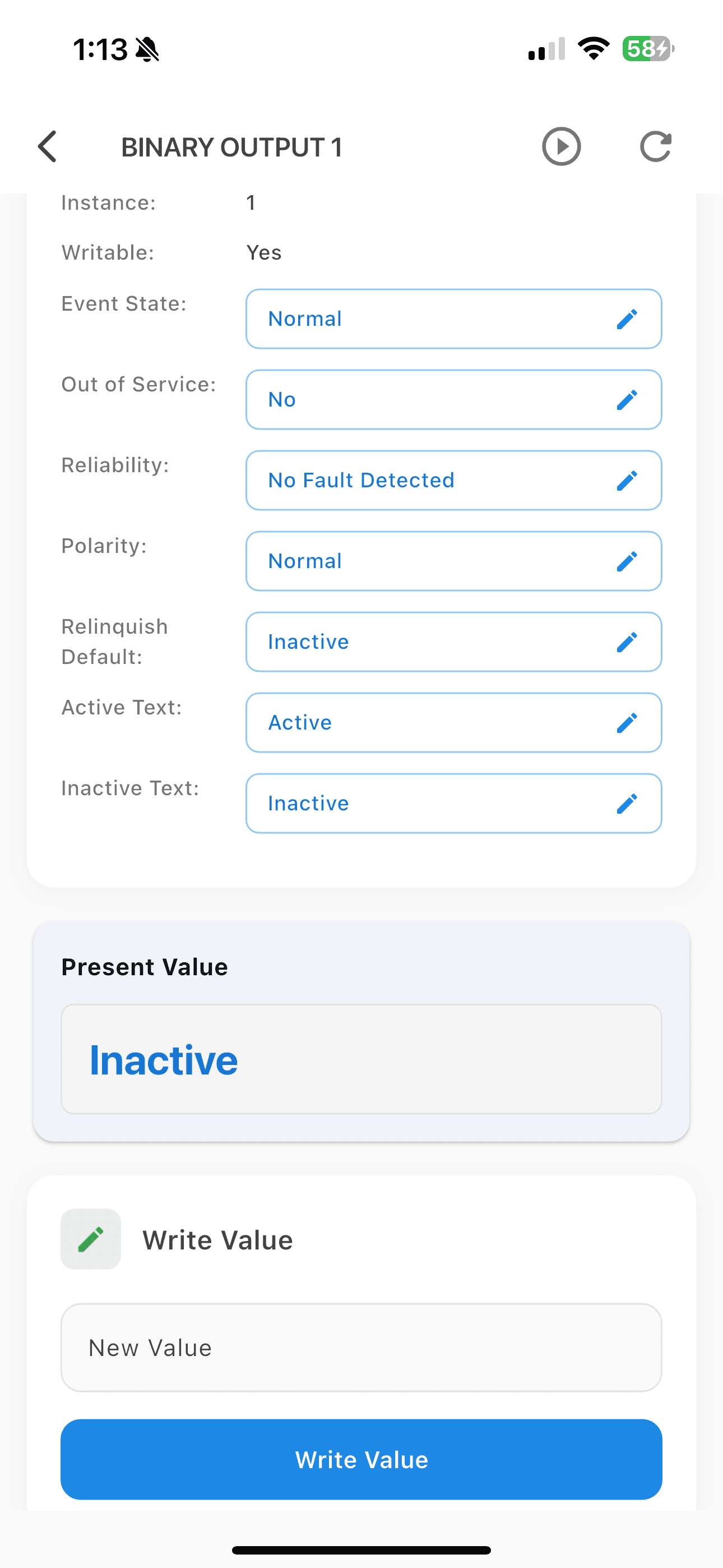 UBACnet Real-time Monitoring